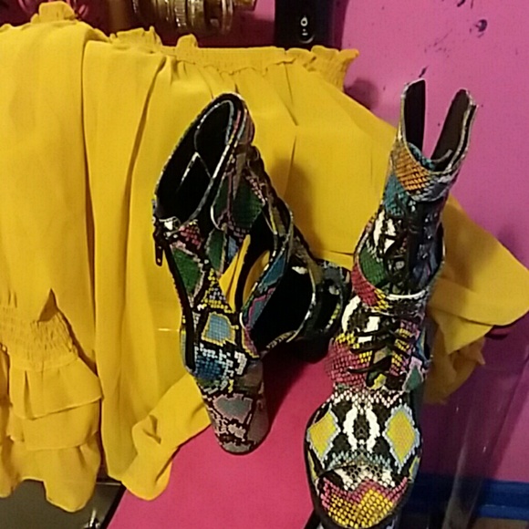 Snake cage bootie - Picture 4 of 4